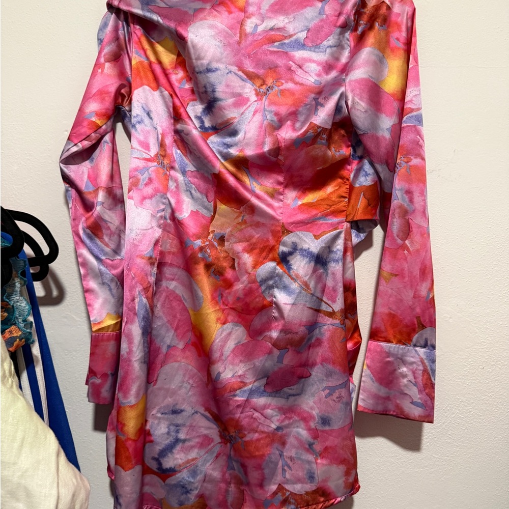 Floral Long Sleeve Dress
